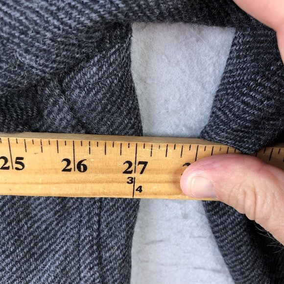 Filson Shirt Jacket Mens 2XL Gray Wool Blend Button Up Seattle Workwear Outdoor - Picture 5 of 15